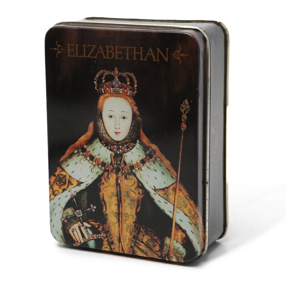 Vintage Gianna Elizabethan Bayberry Pot-Pourri Tin 1989 Metal Retro Black